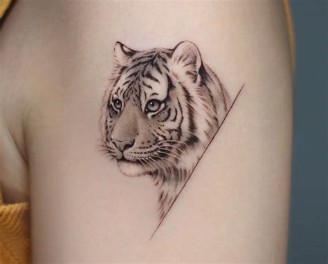 feminine small tiger tattoo|101 Best Women’s Feminine Tiger Tattoo Ideas That Will Blow